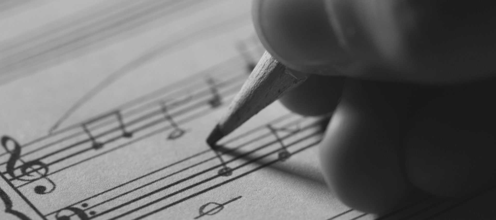 Hand writing music